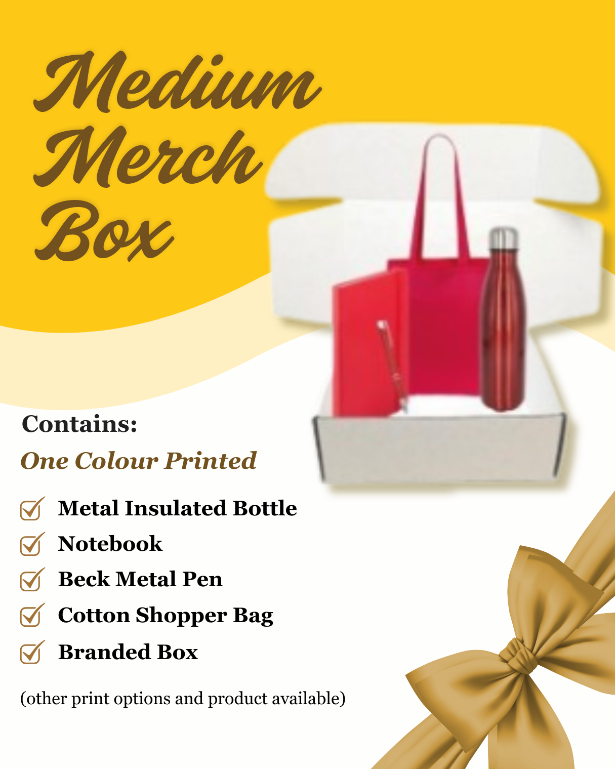 MEDIUM MERCH BOX